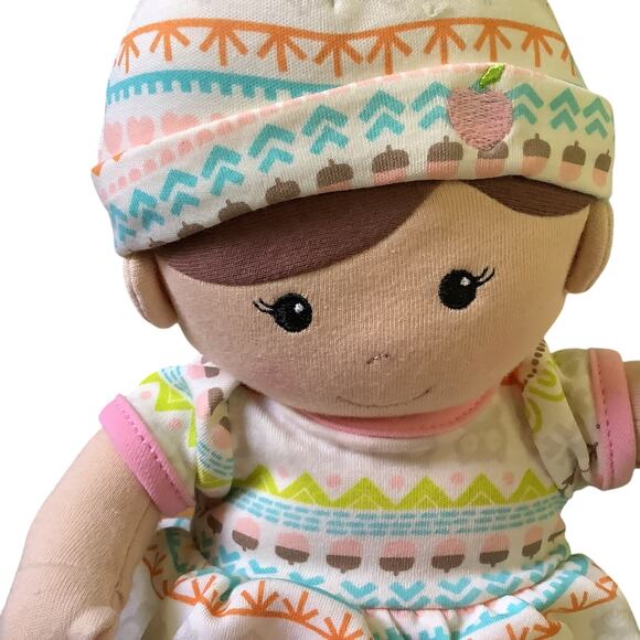 Organic Apple Park Toddler Girl Doll - Removable Clothes - Hypoallergenic - 12" - Picture 2 of 7